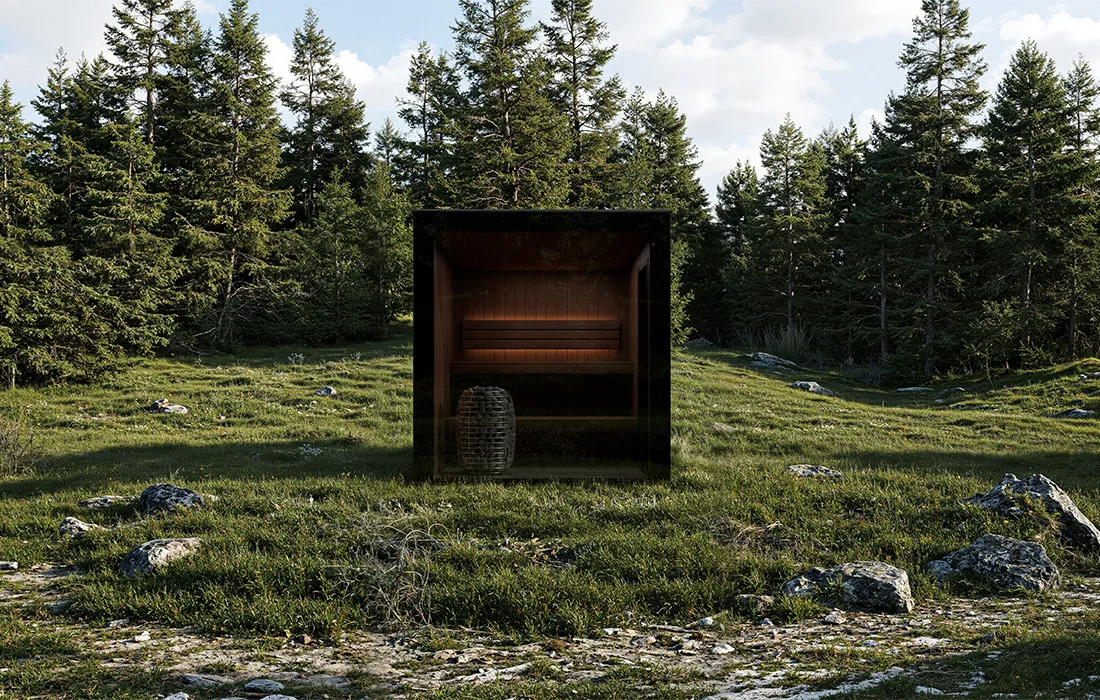 Outdoor sauna therma suprema